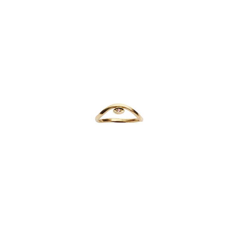 Eye Ring - 18 Karat Guld