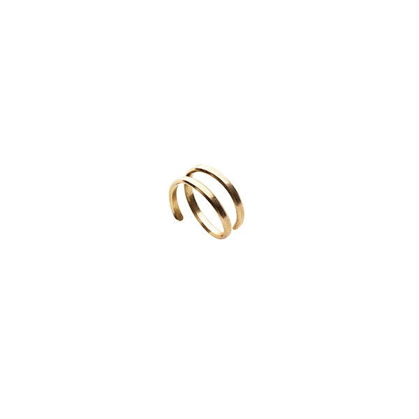 Spiral Ring - 18 Karat Guld